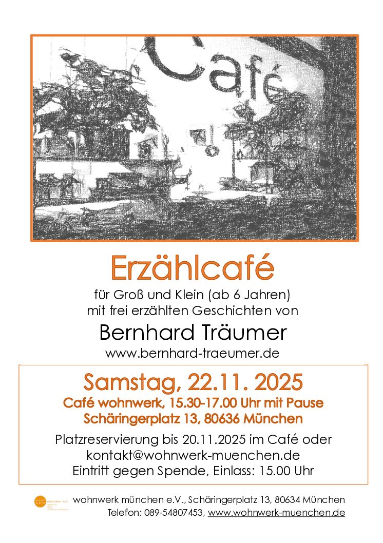 Featured image for “Erzählcafé im Café wohnwerk”
